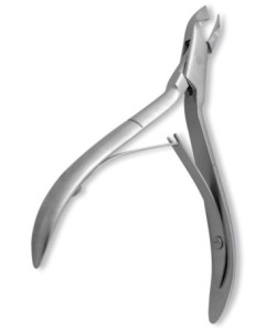 Cuticle Nipper, Single Spring. Mirror Finish.